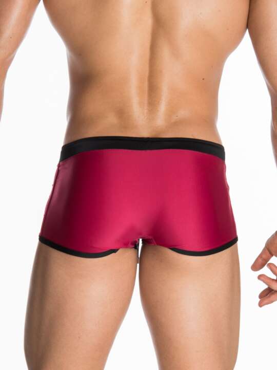 S01137G Boxer bain Retro Stronger Gigo Bordeaux face