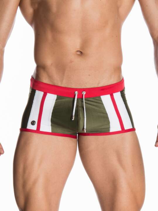 S01137G Boxer bain Retro Stronger Gigo Kaki face