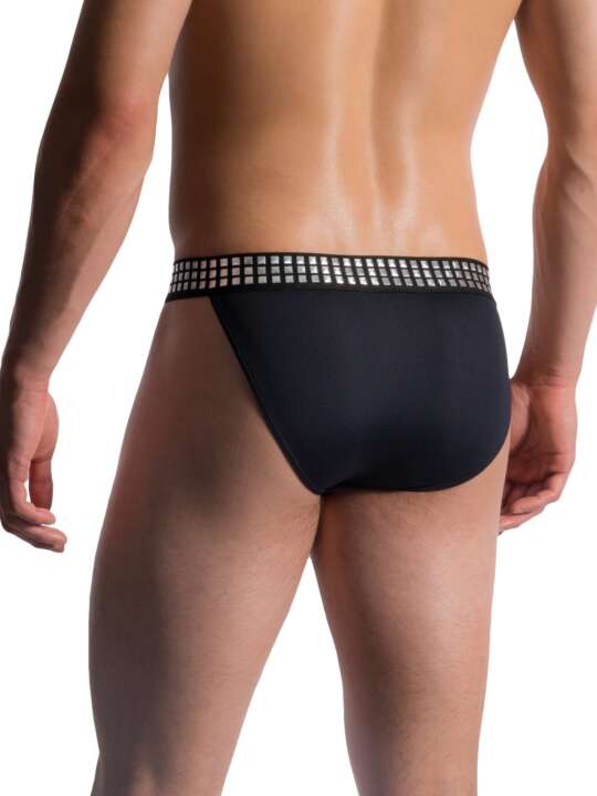 210510M M757 Manstore Micro Thong Brief Black face