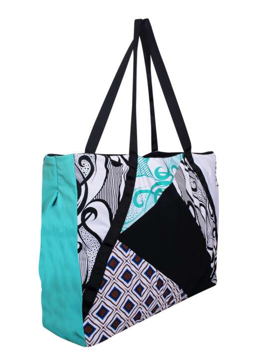 91810LU Sac de plage Bijoux Luna Motif face