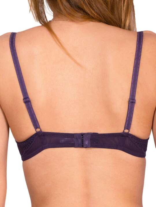 14041LU Soutien-gorge préformé Midnight violet Luna Violet face