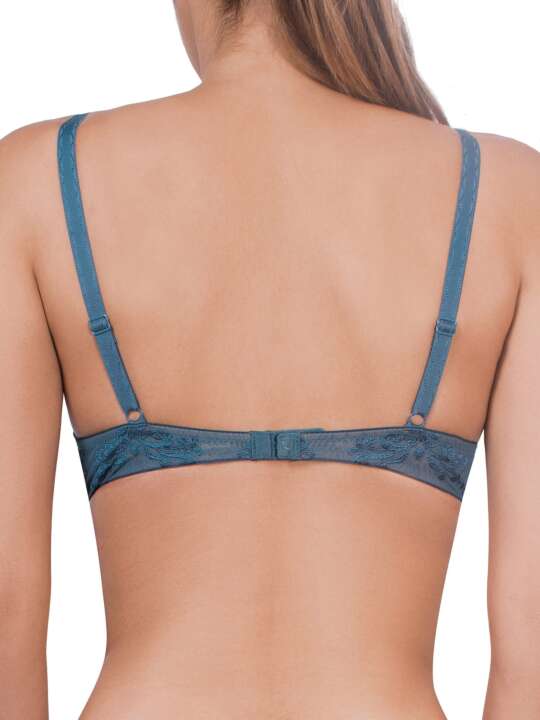 14011LU Soutien-gorge push-up Gothic Luna bleu Bleu face