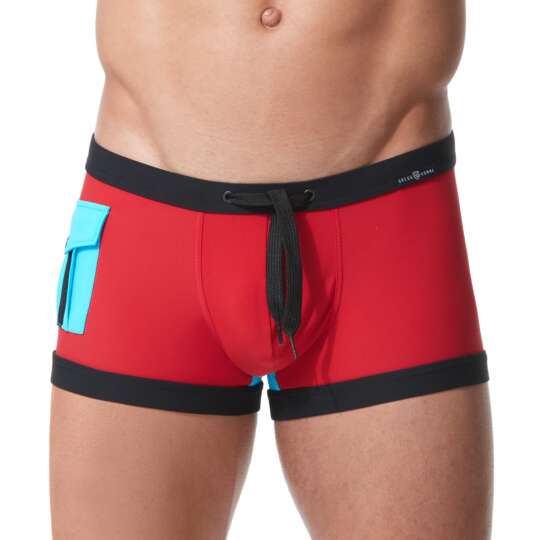 153105G Shorty bain Cruising Gregg Homme Rouge face