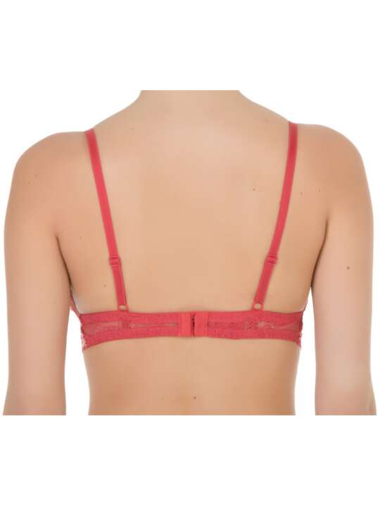 40510SE Soutien-gorge triangle sans armatures Chiara Selmark Rouge face