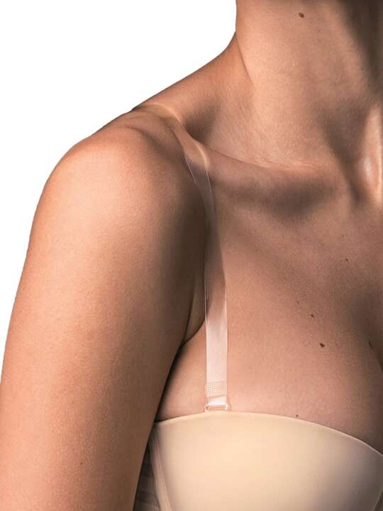1030 Invisible straps Vilma 12mm Lisca Transparent face