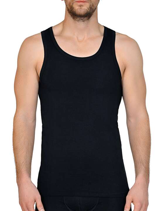 31002LI Apolon Lisca Men Tank Top Black face