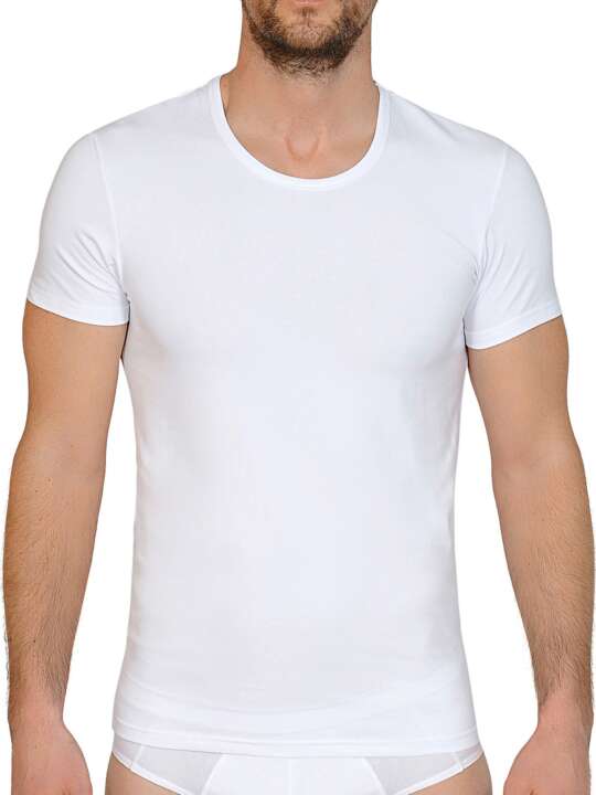 31001LI T-shirt Apolon Lisca Men Blanc face