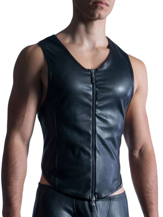 210863M M854 Manstore Zip Jacket Black face