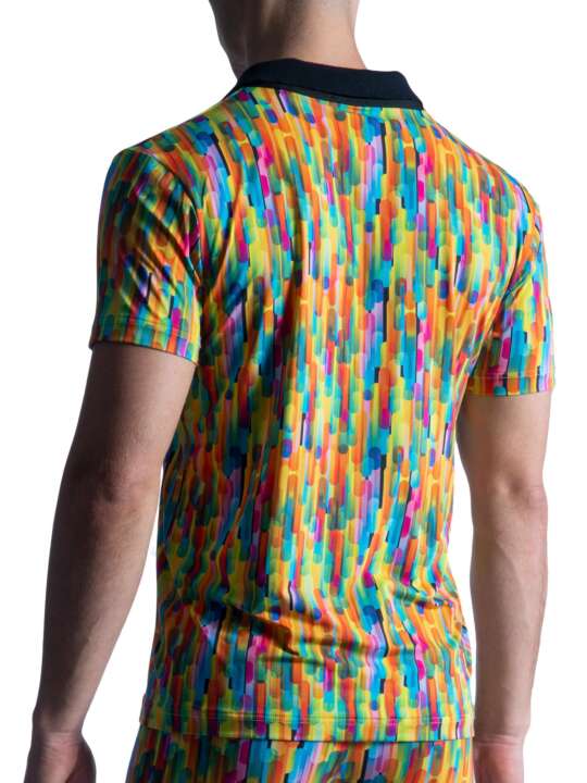 210833M M851 Manstore Polo Shirt Multicolor face