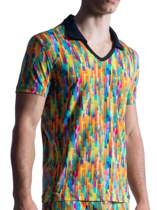 210833M M851 Manstore Polo Shirt Multicolor face
