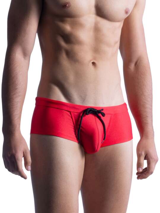 210913M Mini shorty bain M859 Manstore Beachclub Rouge face