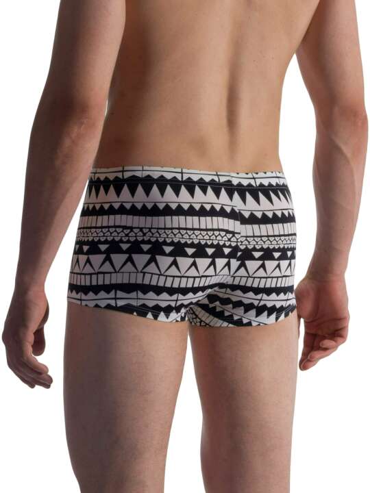 108156O Swim shorts BLU1856 Olaf Benz Black/white face