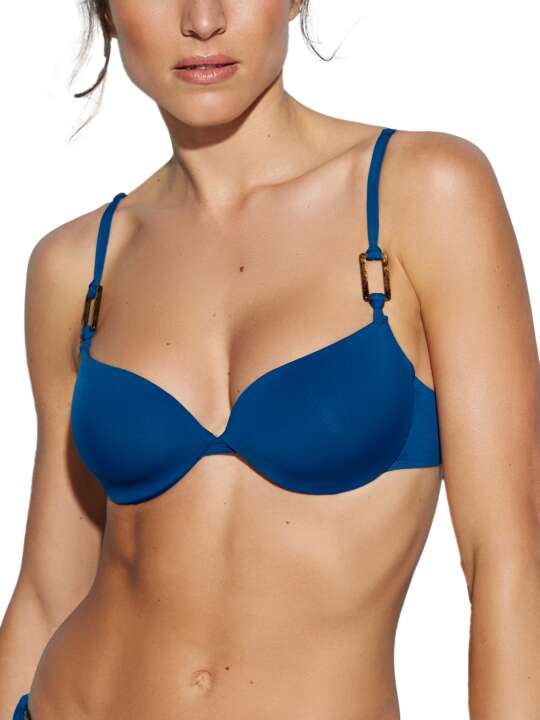 B1318SE Haut maillot de bain balconnet Summer Paradise Selmark Mare Bleu Marine face