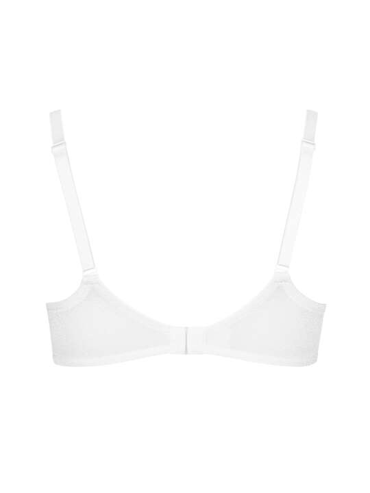 20179LI Soutien-gorge armaturé Caroline Lisca blanc - bonnets F et G Blanc face