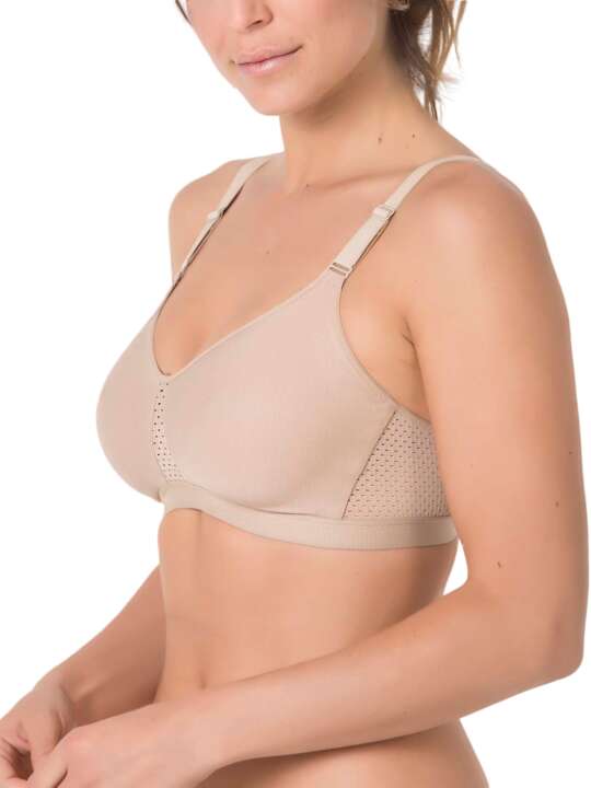 SC181SE Soutien-gorge sport sans armatures Care Selmark Peau face