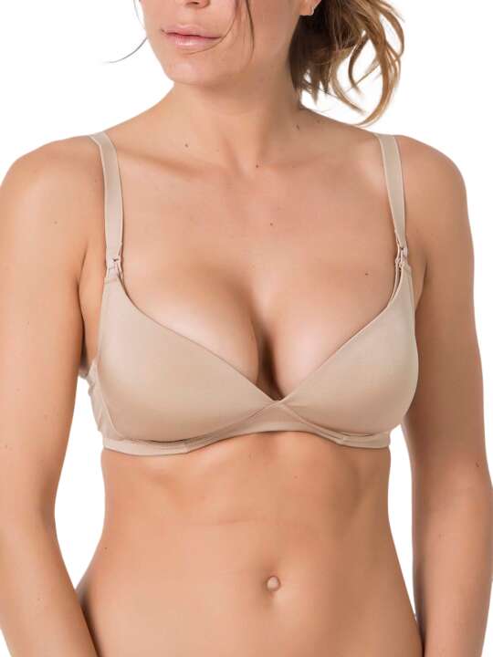 SC134SE Soutien-gorge maternité allaitement sans armatures Care Selmark Peau face