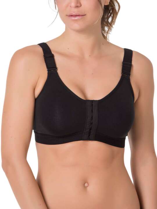 SC175SE Soutien-gorge prothétique sans armatures Care Selmark Noir face