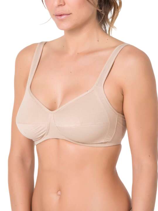 SC110SE Soutien-gorge emboîtant confort sans armatures Care Selmark Peau face