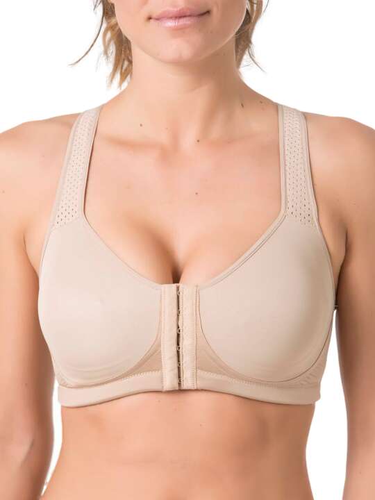 SC182SE Soutien-gorge post-opératoire ouverture frontale Care Selmark Peau face