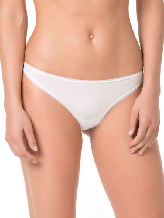 00201SE Selmark invisible thong Ivory face