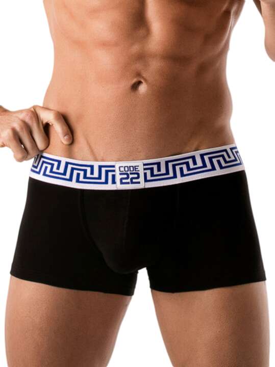 1502COD Boxer Blue Rome Code22 Black face