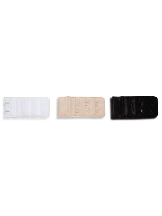 1059 Set of 3 bra expanders 30mm Lisca Multicolor face
