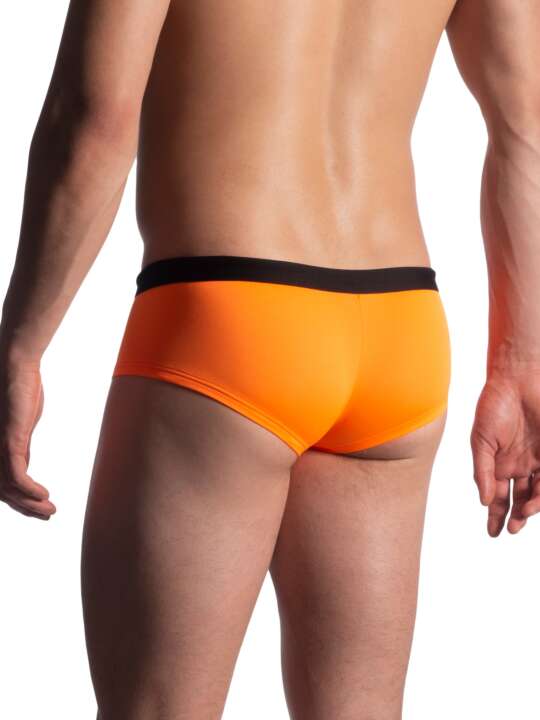 211075M M909 mini swim shorts Manstore Beachclub orange Orange face