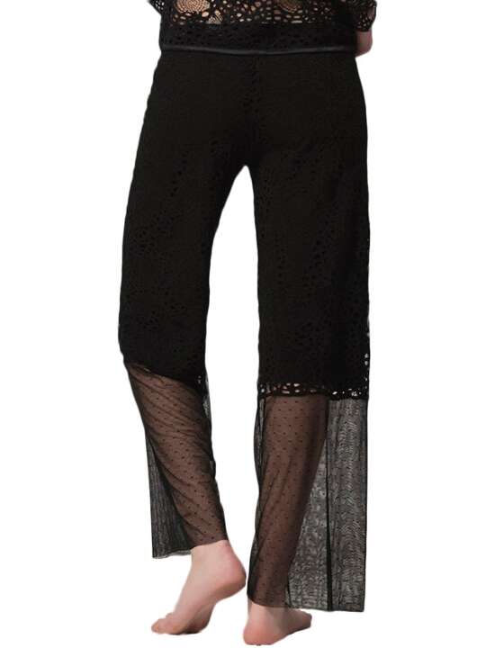 83501LU Pantalon Prestige Lounge Luna Splendida Noir face