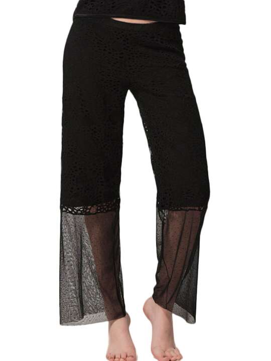 83501LU Pantalon Prestige Lounge Luna Splendida Noir face