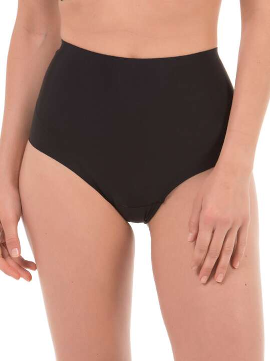 10590SE Panty gainant Etna Selmark noir Noir face