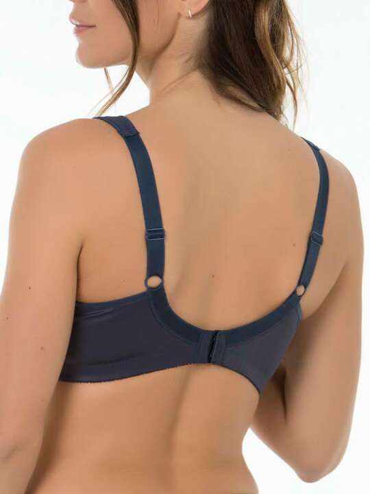 70710SE Soutien-gorge sans armatures Adriana Selmark bleu Bleu face