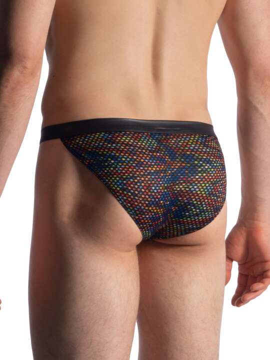 211111M Slip micro tanga M913 Manstore Multicolore face