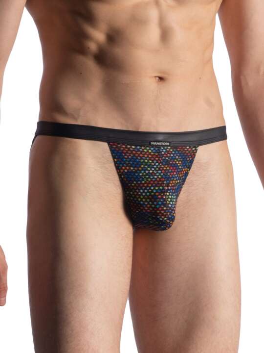 211111M Slip micro tanga M913 Manstore Multicolore face