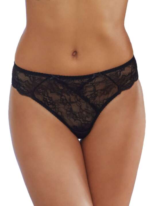 LA53STR Thong Padrona Lascana Black face