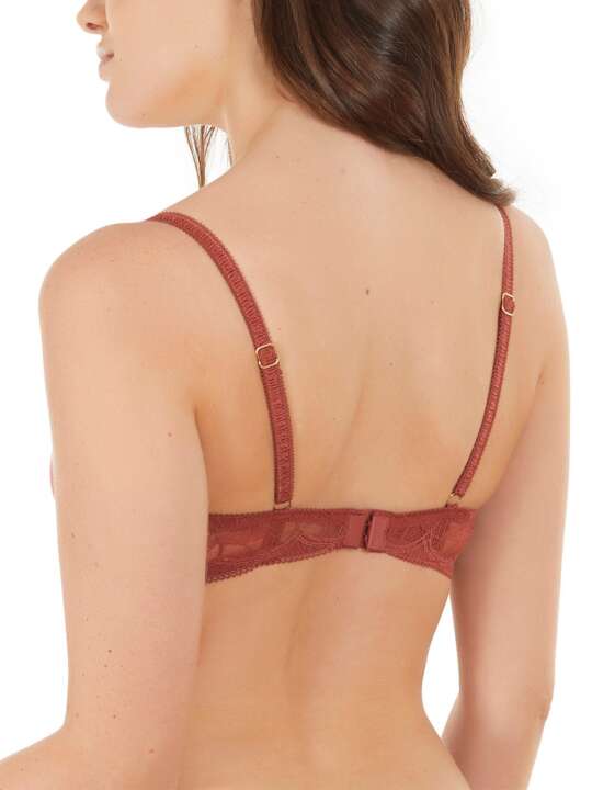 20717SE Soutien-gorge préformé Oriana Selmark Marron face