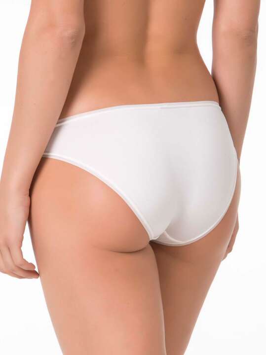 00202SE Selmark invisible bikini briefs Ivory face