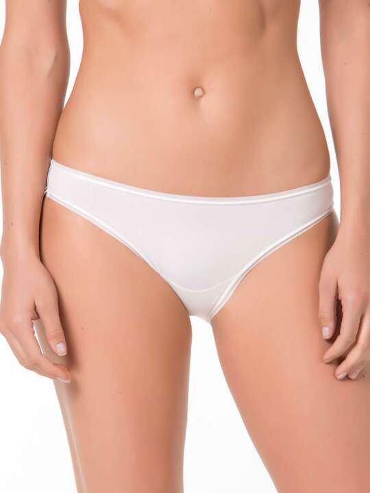 00202SE Selmark invisible bikini briefs Ivory face