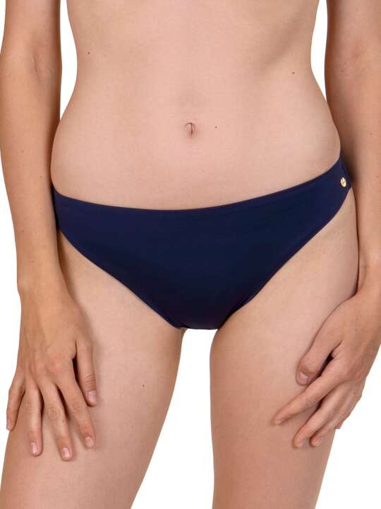 41431LI Brazilian swimwear stockings Gran Canaria Lisca Blue face
