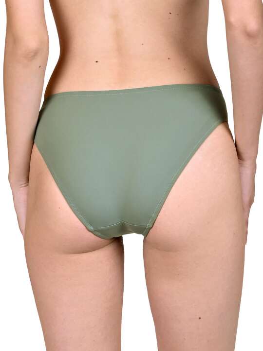 41457LI Swimming costume bottoms Ancona Lisca Green face
