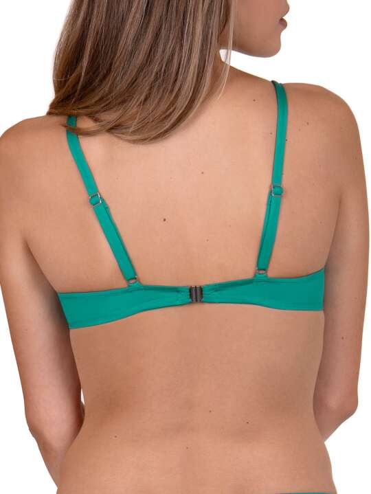 40475LI Haut maillot de bain préformé Gran Canaria Lisca Vert face