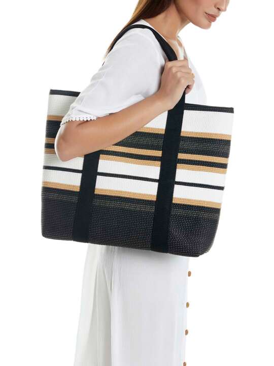 BC032SE Beach bag Pamela Selmark Mare Multicolor face