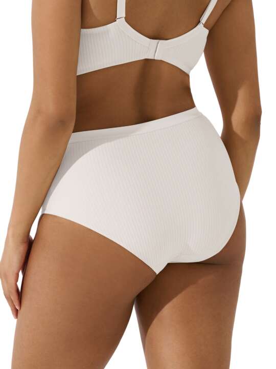 22291LI High waist briefs Laura Lisca White face