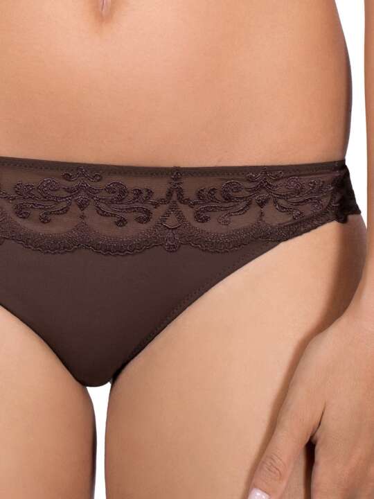 24011LU Brazilian Gothic Luna Chocolate face